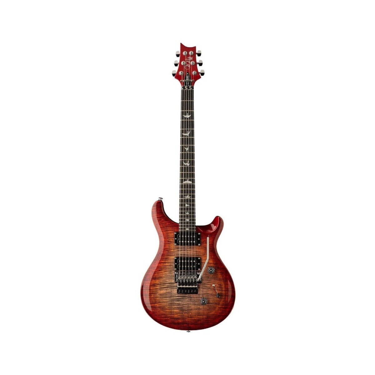 Guitarra Eléctrica Prs Se Custom 24 Charcoal Cherry Burst 