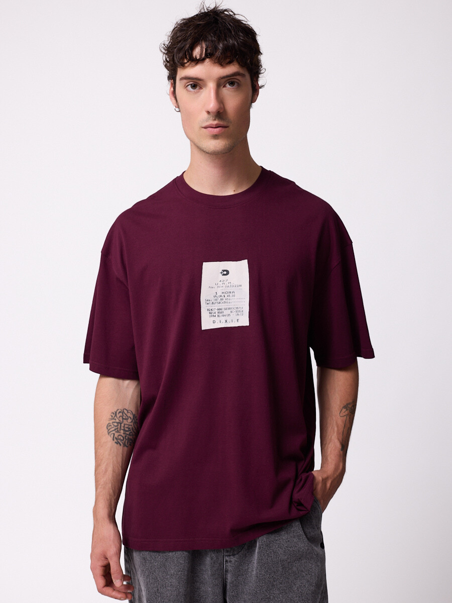 T-SHIRT LOKEN DIXIE - Vino 