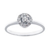Anillo Alba en oro blanco 18k con brillantes Anillo Alba en oro blanco 18k con brillantes