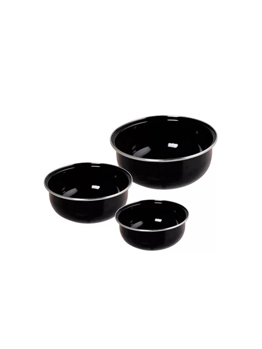 Set de Bowls - Negro 