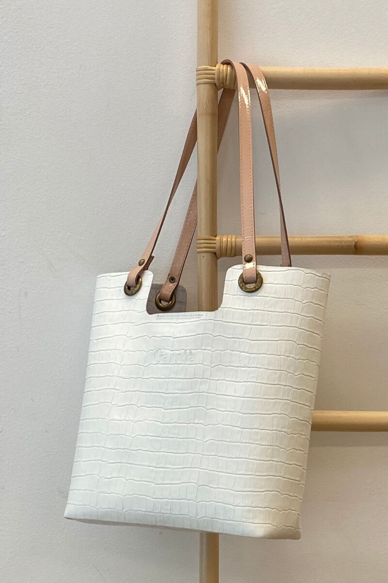 Cartera Linda - Crocco Blanco 