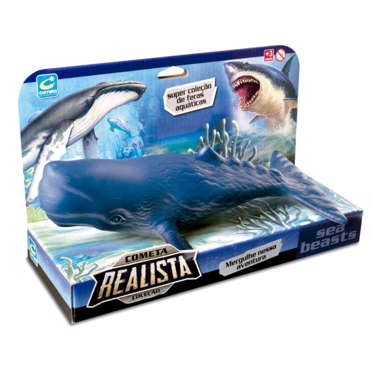 Muñeco Ballena Cachalote Co209 Realista 28Cm Ub 