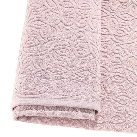 Toalla Mano Dohler Jacquard Provenza 50 x 90 cm 100% Algodón ROSA CLARO
