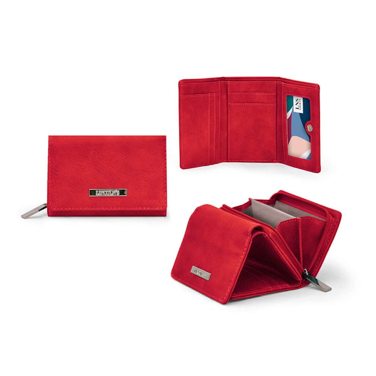 Billetera Lirio - Carmin 