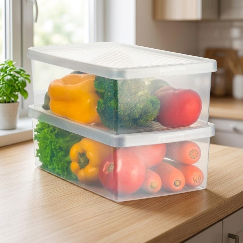 Set x2 Caja G 10,3 lts TRANSPARENTE