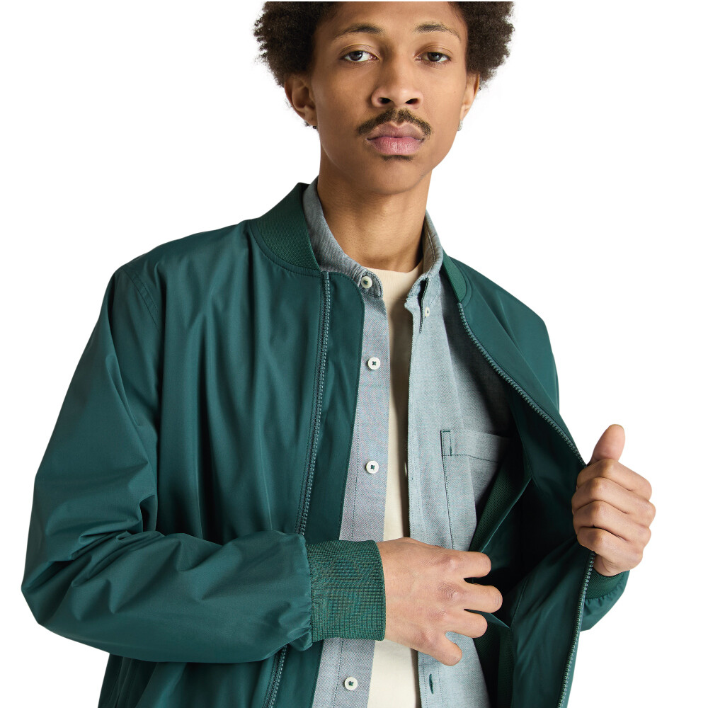 Casaca WaterResistant Mid-Season Bomber Hombre Green Gables