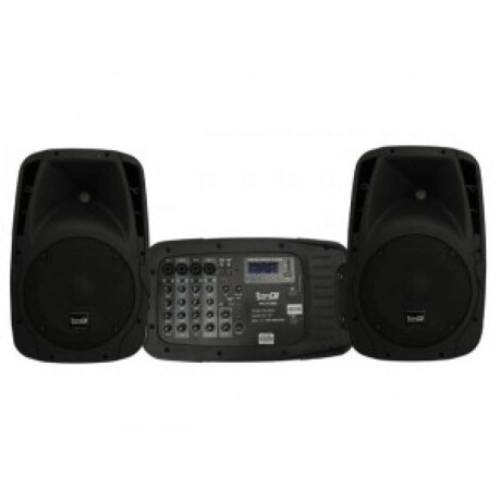 Caja Activa Combo Lexsen Ppa410mb Mixer+2x10