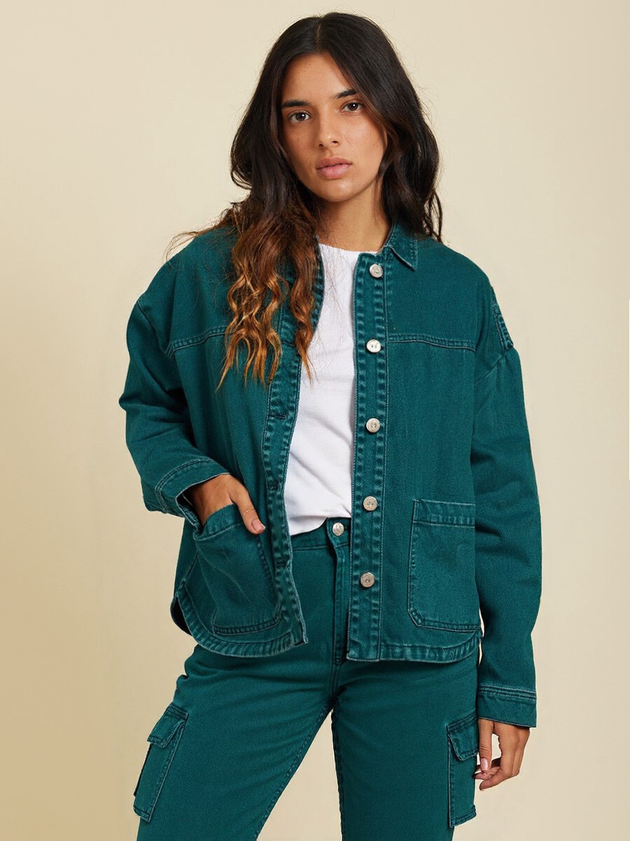 SOBRECAMISA LARAK RUSTY - Verde 