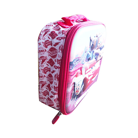 Lunchera 3D Térmica Escolar Cars 22 x 22 cm Oficial ROJO