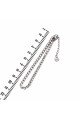 Pulsera Cadena Oreiro plateado