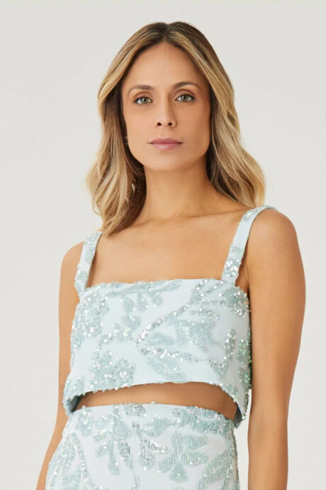 Top Leona Verde Agua