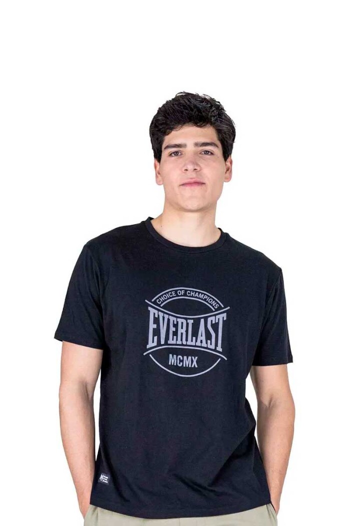 T-SHIRT EVERLAST HOMBRE LUNGE Negro