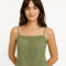 Musculosa Reuno Verde Grisaceo