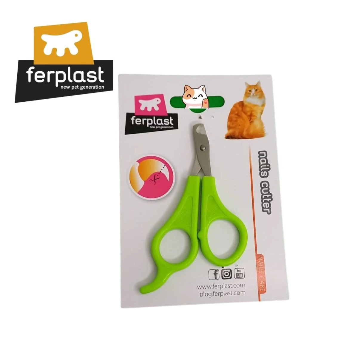 Corta Uñas Chico Para Gato ( Ferplast) 