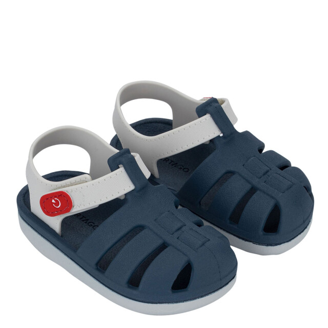 Sandalias de Niño Cartago Oslo Ii Sand Baby Infant Azul - Gris