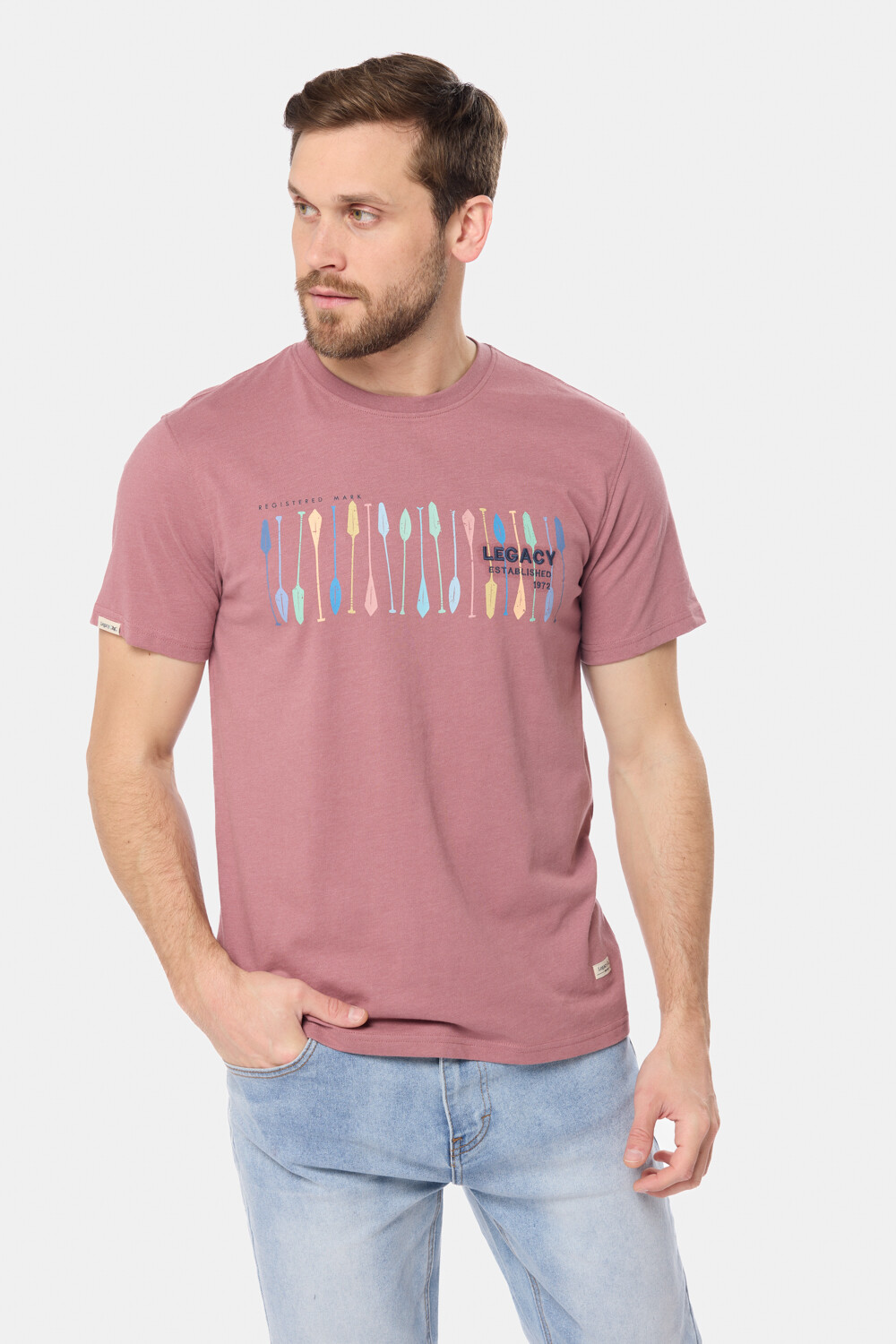 REMERA ESTAMPADA Rosado