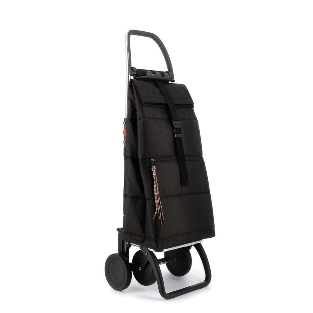 Carro Big Polar 44L Alum C2/4 Ruedas Plegable - Negro 