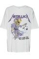 Polera Ida Metallica Bright White