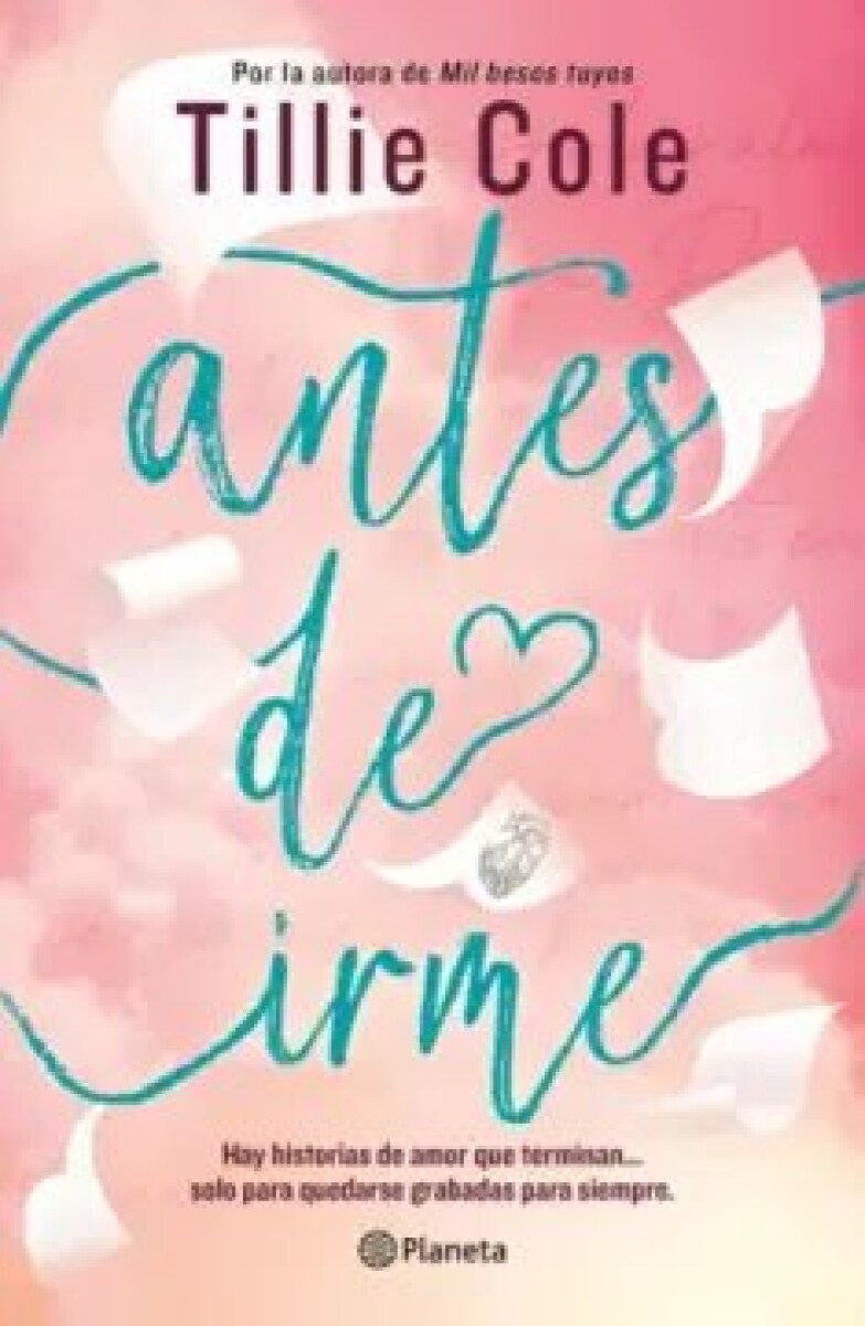 ANTES DE IRME 