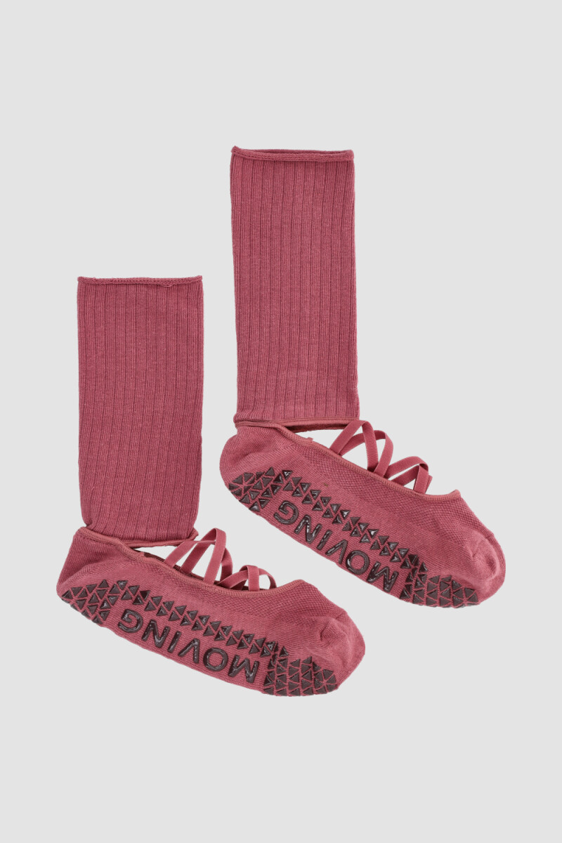 Medias de pilates bailarina Negro