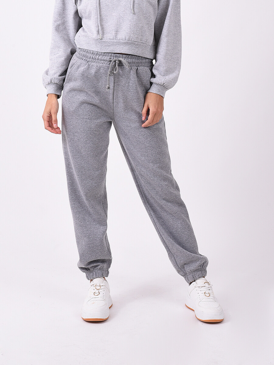 PANTALON DEPORTIVO CHICAGO - GRIS MELANGE M 