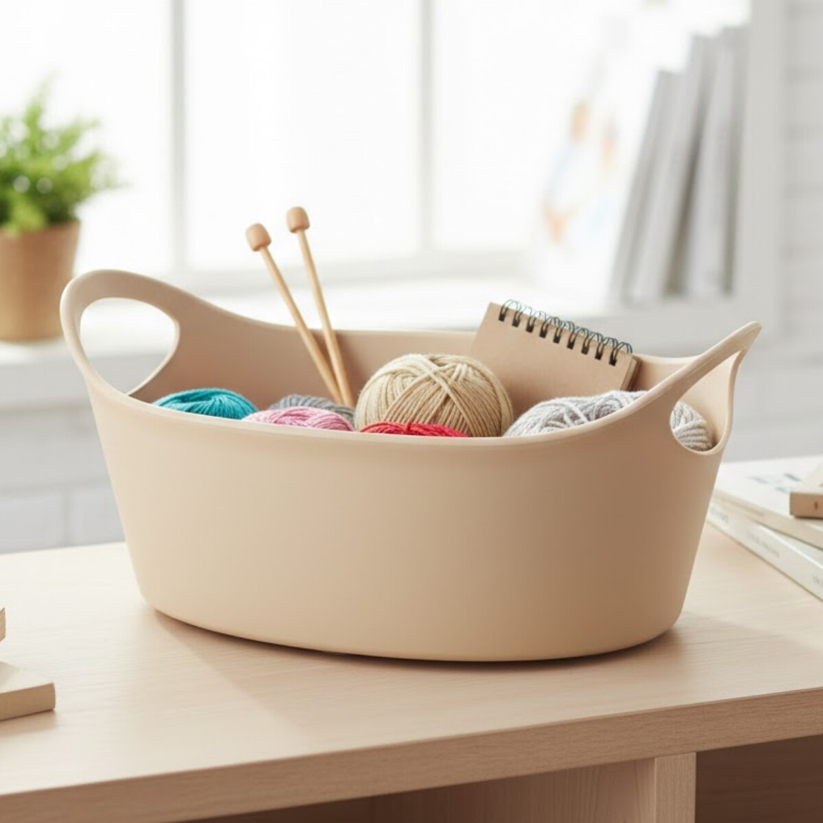 Cesto plus M - CAPPUCCINO 