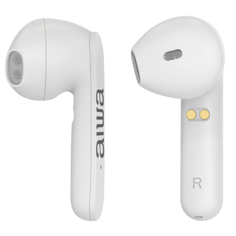 Auriculares TWS Aiwa AWTWSR6W con Estuche Blanco
