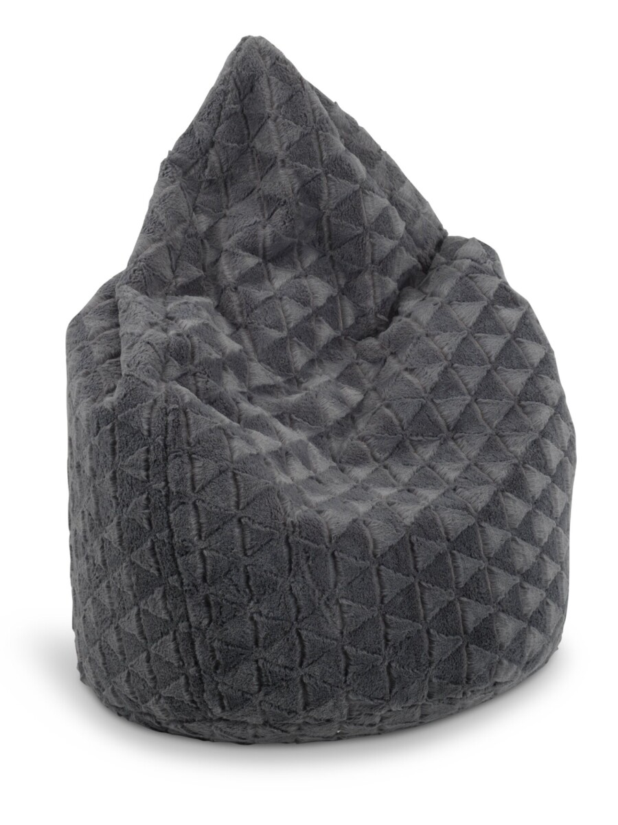 Sillón puf SNEKKERSTEN 60x90x60 gris 