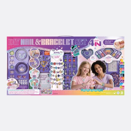 Juego De Uñas Y Pulseras 4 en 1 Juego De Uñas Y Pulseras 4 en 1