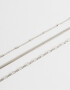 Collares Cortos De metal Collar Corto De Metal - Plateado