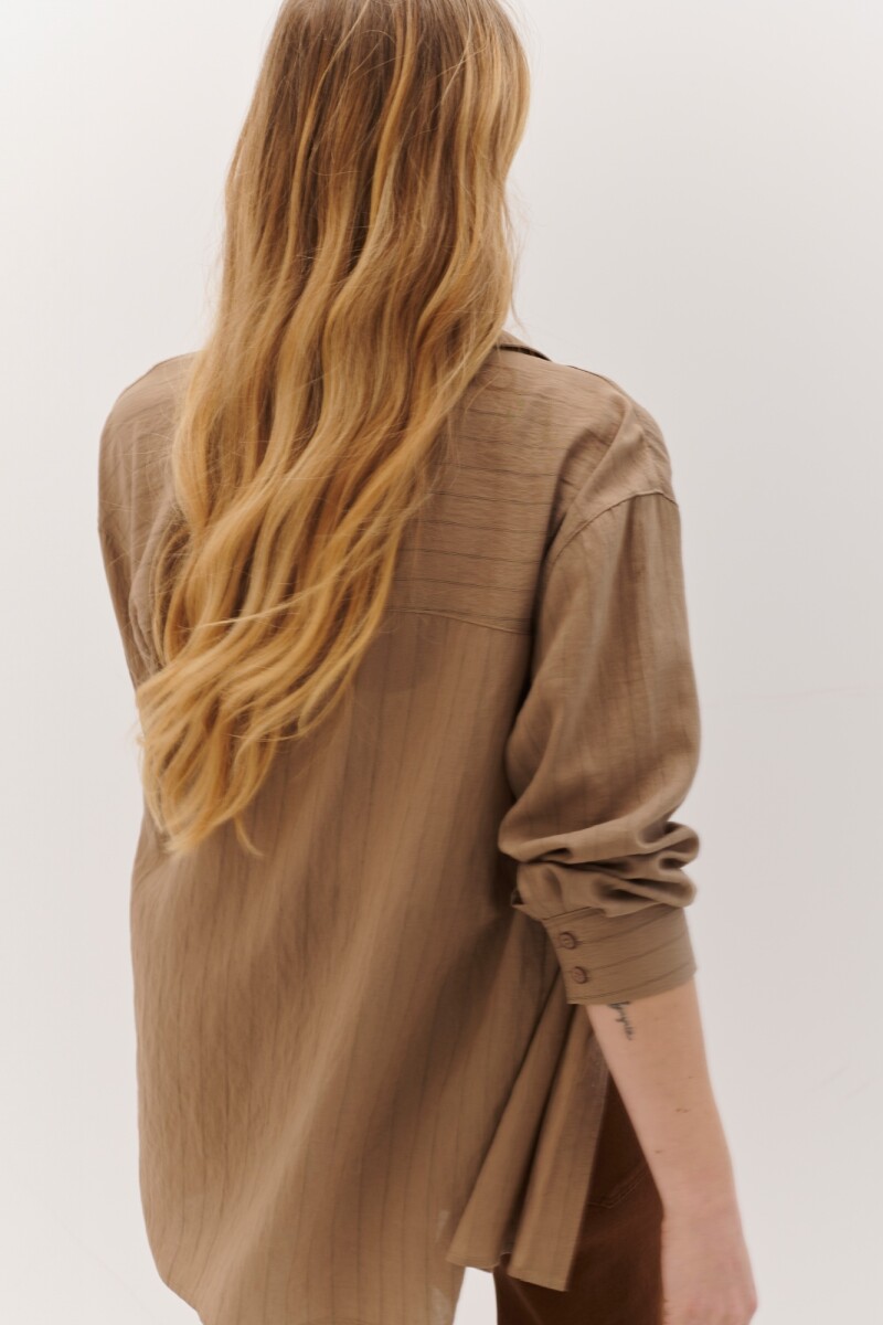 CAMISA ROMINA CAMEL