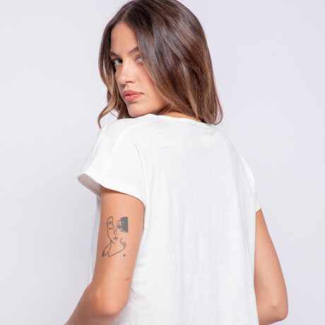 REMERA FANCINE Blanco