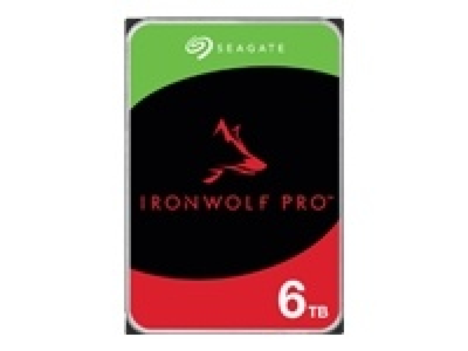 Seagate IronWolf Pro ST6000NT001 - Disco duro - 6 TB - interno - 3.5" - SATA 6Gb/s - 7200 rpm - búfer: 256 MB - con Recuperación 