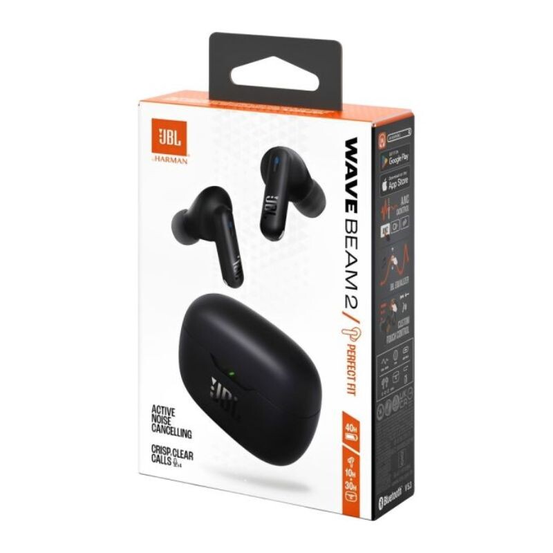 Auricular Jbl Wave Beam 2 Black Auricular Jbl Wave Beam 2 Black