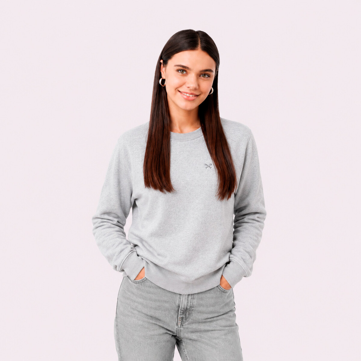 BUZO DEPORTIVO ADULTO UNISSEX - GRIS 