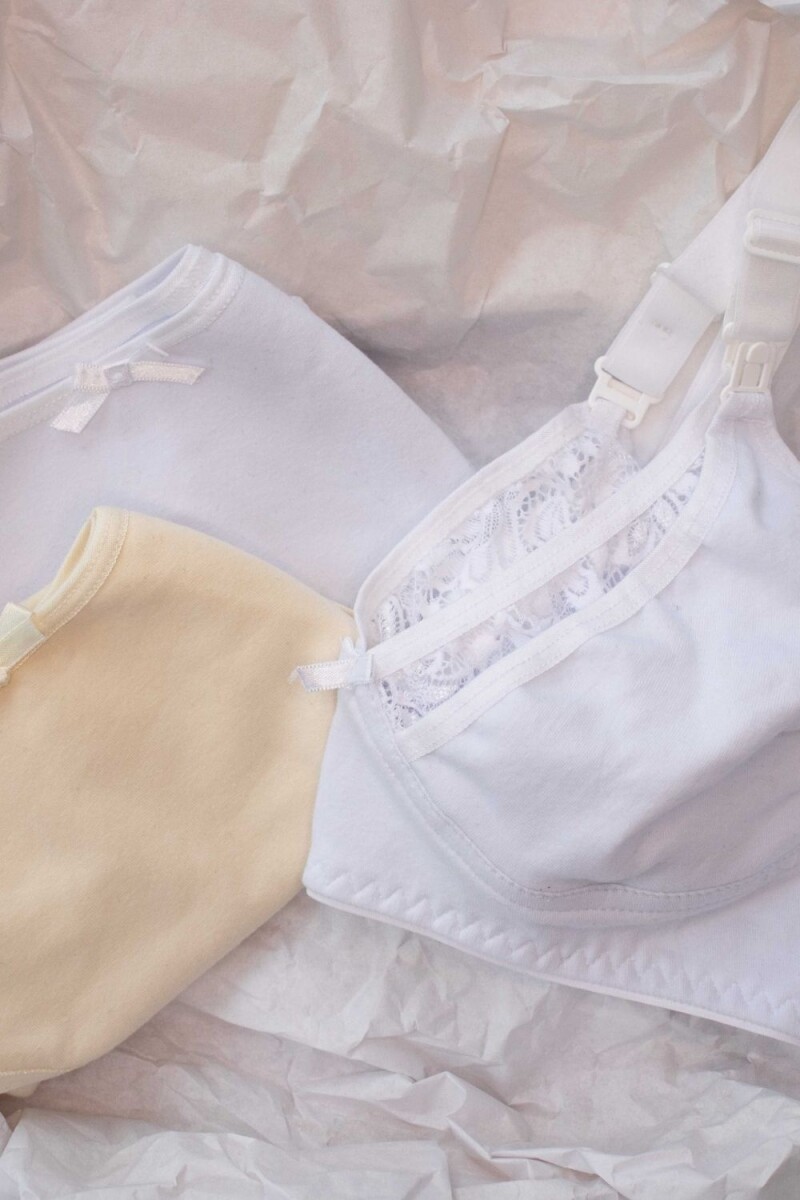 Kit 2 Bombachas Guada y Soutien Maternal Ama 