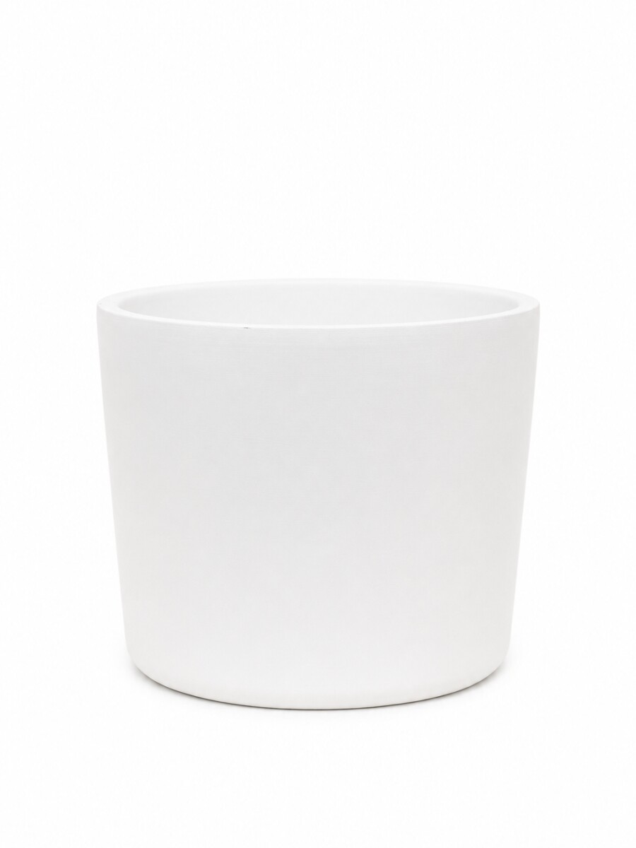 MACETA CERÁMICA L MINIMALISTA BLANCA MACETA CERÁMICA L MINIMALISTA BLANCA
