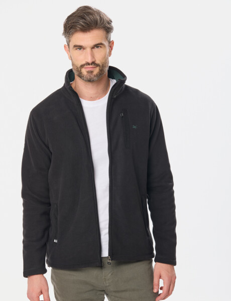 CAMPERA POLAR DE ABRIGO Negro