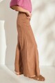 PANTALON WIDE XL LINEN SS27 Kaki
