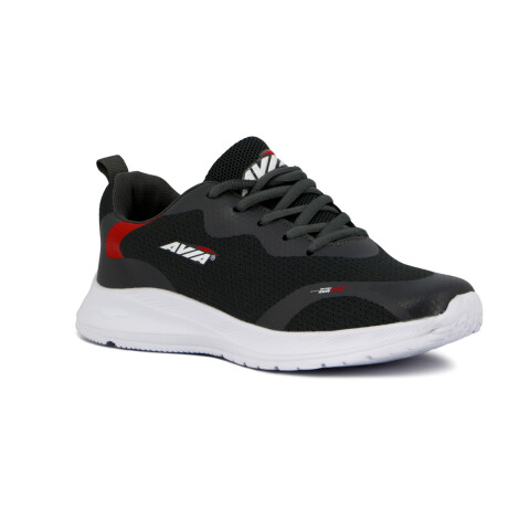 Avia jover M Zapatillas Acordonadas Hombre / gris oscuro /blanco Gris Oscuro-Blanco