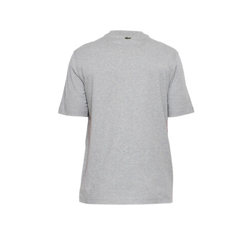 REMERA LACOSTE LIVE X POLAROID Grey