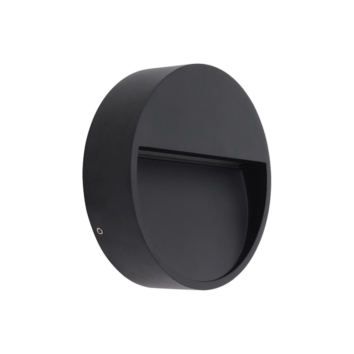 Lámpara de pared LED red. IP65 negro 6W cálida 90° - IX4828 