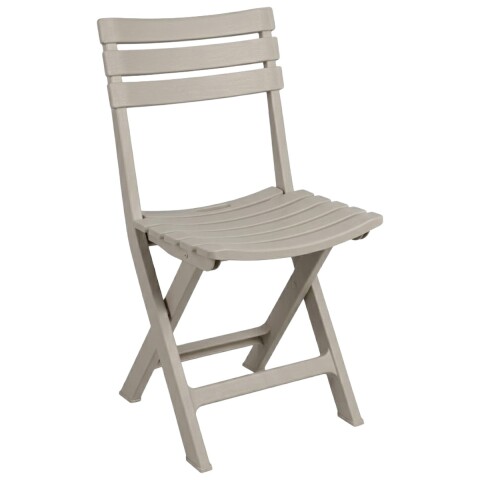SILLA PLAST PLEGABLE GRIS Unica
