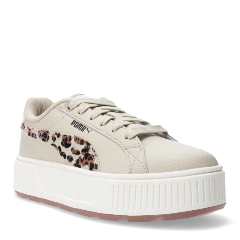 Championes de Mujer Puma Karmen I am the Drama Beige - Leopardo