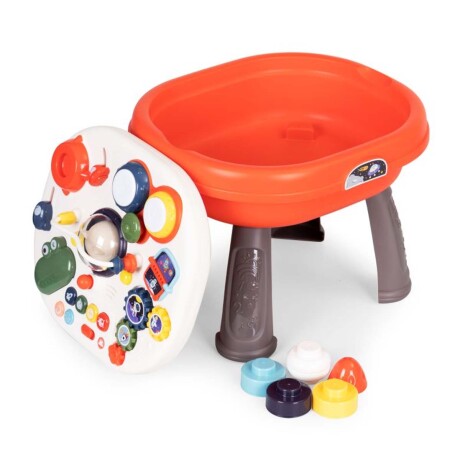 Mesa Didáctica Juegos Actividades Luz Música Bebé Huanger Rojo