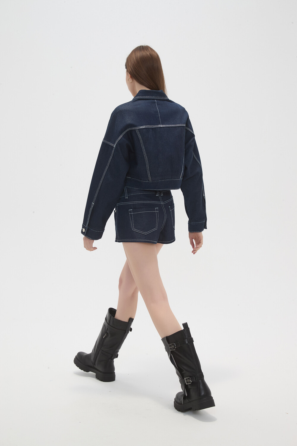 Short Caliru Azul Indigo