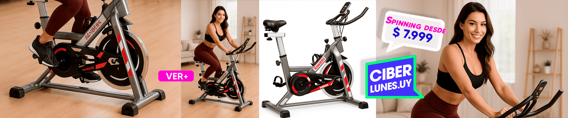 ¡Bicicleta Randers Spinning Disco 13kg en Oferta!