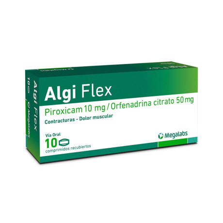 Algi Flex X10 Algi Flex 10 mg/50 mg 10 Comprimidos Recubiertos