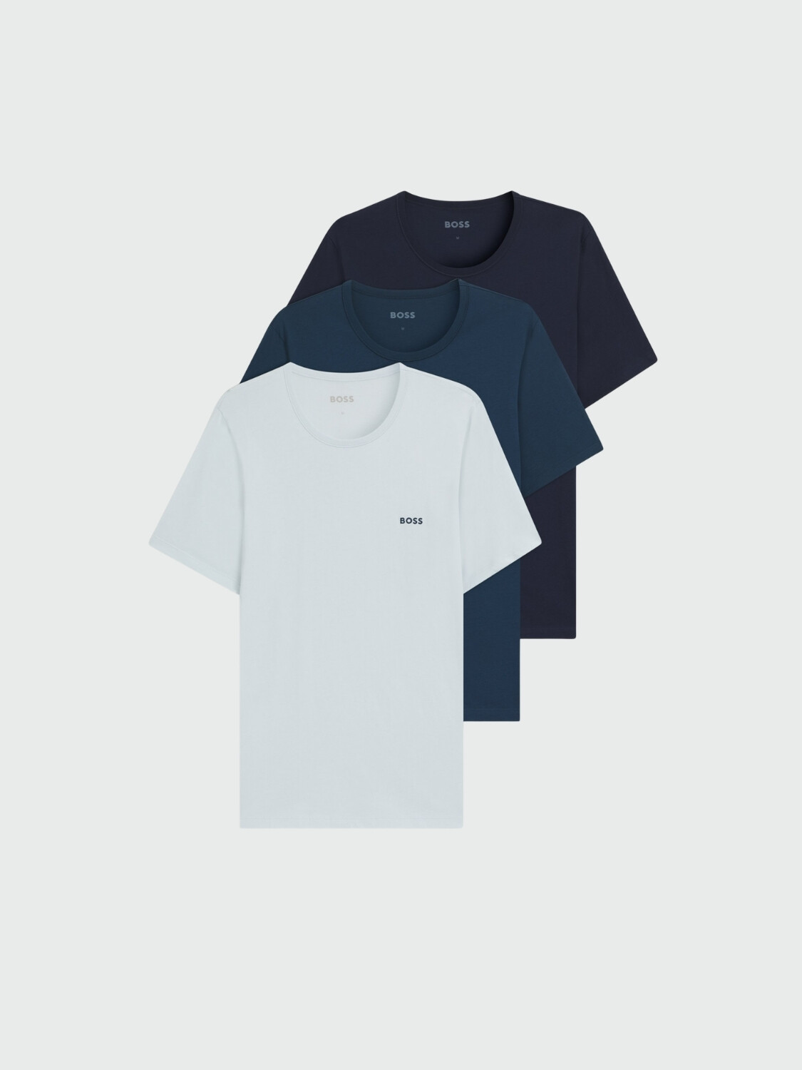 BOSS - Pack De 3 Remeras interiores Classic Alta Automática