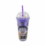 VASO 3D CON PAJITA Y LUCES • 450ml VASO 3D CON PAJITA Y LUCES • 450ml